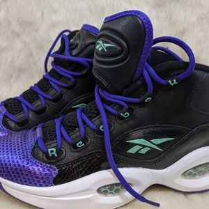 Kids Reebok Question MID Allen shoes size 6Y